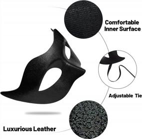 img 1 attached to Stylish And Comfortable Lace Masquerade Mask For Adults - Perfect For Themed Parties And Costumes