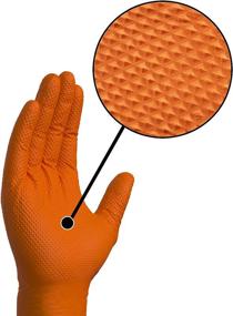 img 2 attached to Gloveworks GWON44100 Orange Medium Gloves