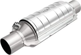 img 4 attached to 🔧 MagnaFlow 99304HM Universal Catalytic Converter - Stainless Steel, HM Grade, 2in Inlet/Outlet Diameter, 15in Overall Length, Post Converter O2 Sensor - EPA/Federal Compliant, HM Replacement