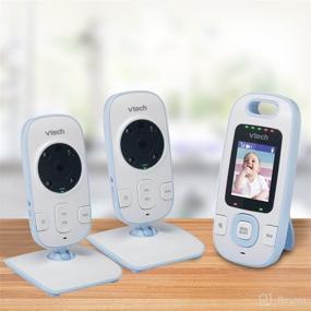 img 1 attached to VTech BV73122BL Baby Monitor with 2 Cameras - Digital Video Quality and Automatic Night Vision - Blue