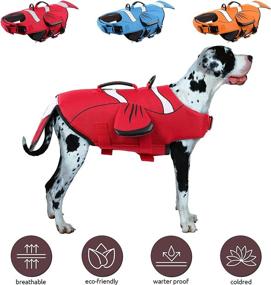 img 3 attached to ASENKU Adjustable Floatation Preserver Lifesaver Dogs