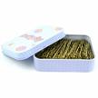 200 ct gold blonde hair bobby pins with cute case for kids, girls and women - 2 inch for thick & thin hair logo