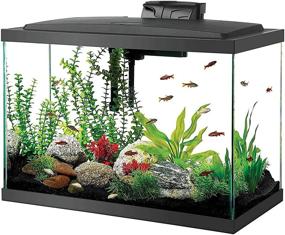 img 4 attached to 🐠 Aqueon 20 Gallon High Fish Tank Starter Kit with LED Lighting for Aquarium