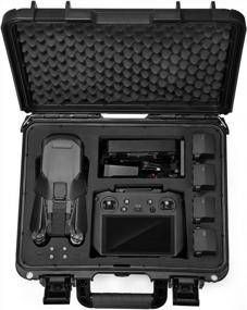 img 4 attached to Waterproof Hard Case For DJI Mavic 3 Cine Combo And Accessories - Compatible With DJI RC Pro And More (Drone NOT Included)