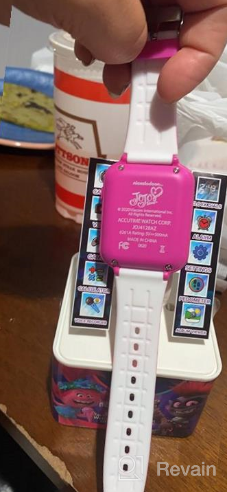 img 1 attached to 🌈 Introducing the Trolls TRT4079: Next Level Touchscreen Interactive Smart Watch review by Jordan Doyle