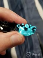 img 1 attached to TOMSIN Metal Buttons For PS4 Controller Gen 1, Aluminum Metal Thumbsticks Analog Grip & Bullet Buttons & D-Pad & L1 R1 L2 R2 Triggers (Blue) review by Jonathan Bennett
