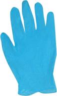 trimaco supertuff blue nitrile gloves , 100 count dispenser box logo