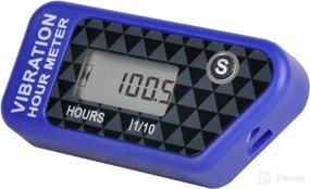 img 4 attached to Runleader Wireless Digital Hour Meter with Vibration Feature for Golf Carts, Tractors, Generators, Compressors, Chainsaws, Motorcycles, Pressure Washers, and Gas/Diesel Powered Machines (016B-B1-BU) - Brand: Runleader