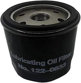 img 2 attached to 🔍 High-Quality 122-0833 Oil Filter Replacement for Kubota Lawn Garden Tractor G2/HST, G3/HST and More - 185-5409 Compatible