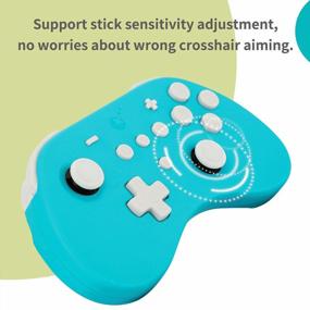 img 1 attached to Wireless Gaming Controller For Nintendo Switch/PC/Windows/Android/IOS - Gulikit Elves Bluetooth Gamepad With 6-Axis Gyro, Turbo, Dual Vibration, And Auto Pilot Support