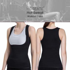 img 2 attached to Women'S Hot Sweat Slimming Sauna Vest Tank Top Workout Shirt Body Shaper