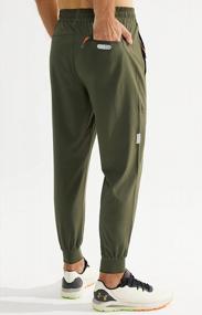 img 3 attached to Мужские легкие бегуны, быстросохнущие спортивные штаны для тренировок в тренажерном зале, бега, походов, путешествий с карманами