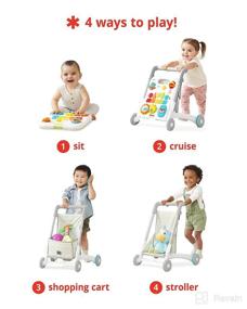 img 2 attached to 🚶 Explore & More 4-in-1 Toy Walker by Skip Hop, the Best Baby Walker Choice for Enhanced Mobility and Playtime