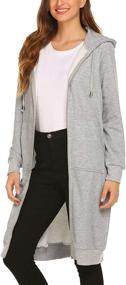 img 2 attached to Elesol Womens Sweatshirt Hoodies Outerwear Women's Clothing : Coats, Jackets & Vests