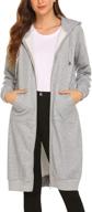 elesol womens sweatshirt hoodies outerwear women's clothing : coats, jackets & vests logo