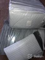 img 1 attached to 50Pcs White Fuxury Bubble Mailers 4X8 Inch - Self-Seal Waterproof Shipping Bags For Business Mailing, Jewelry, Makeup And Supplies - Small Bubble Padded Envelopes For Packages - #000 Size review by Jake Yap