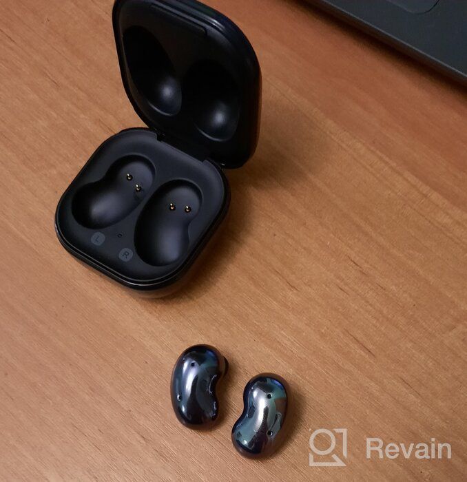 img 1 attached to Samsung Galaxy Buds Live TWS Earbuds with Active Noise Cancellation, Bluetooth 5.0, 12mm Drivers, Compatible with iOS & Android - SM-R180 (Buds Only, Mystic Blue Limited Edition) review by Anastazja Matejczyk