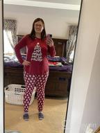 img 1 attached to Women'S Long Sleeve Knit Pajama Set - Sleepyheads Leggings Top review by Micky Lovett
