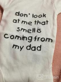 img 6 attached to Rocksir'S Hilarious Daddy-Themed Bodysuit For Comfy Baby Wear - Perfect For 3-Month-Olds!