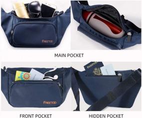 img 1 attached to FREETOO Waist Pack - The Perfect Hip Bag For Outdoor Adventure And Active Lifestyles