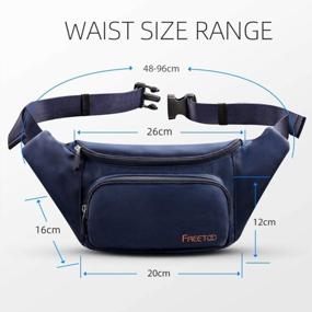 img 2 attached to FREETOO Waist Pack - The Perfect Hip Bag For Outdoor Adventure And Active Lifestyles