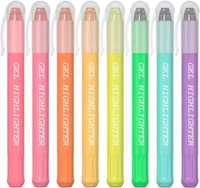 img 4 attached to Feela Bible Gel Highlighter Study Kit (8 Bright Colors)