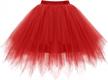step into the 1950s with homrain's vintage tutu skirt - perfect for cosplay and party! logo