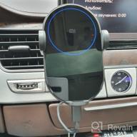 img 1 attached to Xiaomi Wireless Car Charger 20W Black Wireless Charger Holder review by Anuson Rachso ᠌