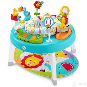 img 4 attached to 👶 Fisher-Price 3-in-1 Sit-to-Stand Activity Center: Baby to Toddler Convertible Play Center