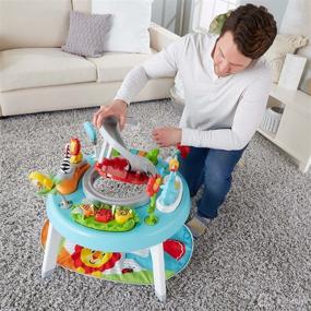 img 1 attached to 👶 Fisher-Price 3-in-1 Sit-to-Stand Activity Center: Baby to Toddler Convertible Play Center