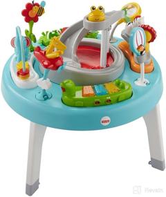 img 2 attached to 👶 Fisher-Price 3-in-1 Sit-to-Stand Activity Center: Baby to Toddler Convertible Play Center