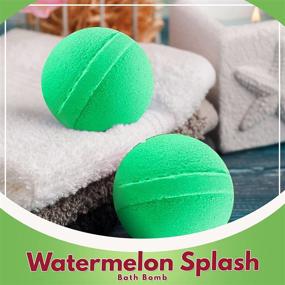 img 4 attached to 🍉 Surprise Watermelon Bath Bombs - Guaranteed Delightful Experience