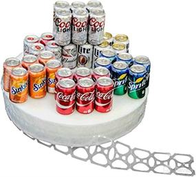 img 1 attached to 🍺 Universal Fit 6-Pack Rings, 1000 Count Roll - Compatible with All 12oz Beer and Soda Cans - Fast Same-Day Shipping