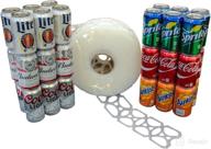 🍺 universal fit 6-pack rings, 1000 count roll - compatible with all 12oz beer and soda cans - fast same-day shipping logo