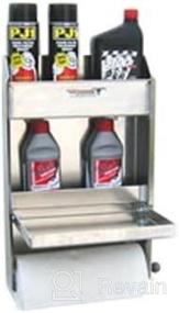 img 2 attached to Pit Posse 458 Jr Aluminum Cabinet Storage Workstation - Made in USA - Ideal for Shop, Garage, Enclosed Race Car Trailers - Silver Accessory