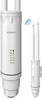 📶 joowin ac1200 high power weatherproof wifi range extender with poe - outdoor wireless access point, dual band 2.4g&amp;5.8ghz 802.11ac, wifi access points/repeater/router/bridge mode, 2x5dbi antenna logo