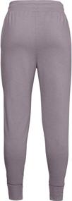 img 3 attached to Under Armour Fleece Joggers Cerise Girls' Clothing : Active