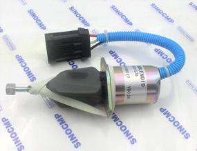img 2 attached to Cummins Fuel Shut Down Solenoid Parts 12V Stop Solenoid With Iron Bracket - SA-4981-12 - 3 Month Warranty