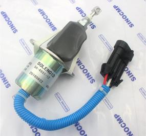 img 4 attached to Cummins Fuel Shut Down Solenoid Parts 12V Stop Solenoid With Iron Bracket - SA-4981-12 - 3 Month Warranty