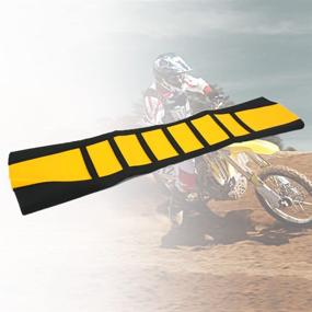 img 4 attached to Universal Gripper Rubber Motorcycle Cover Motorcycle & Powersports best in Accessories