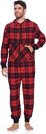 👕 flannel hooded jumpsuit by ashford brooks logo