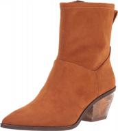 chic and comfortable: franco sarto women's l-sammi ankle boot logo