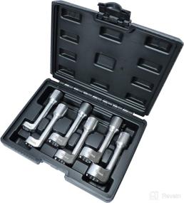 img 3 attached to 🔧 DPTOOL 12pt 1/2" Dr L-Type Diesel Injector Line Socket Wrench Set 12 14 16 17 18 19mm (6PCS) - Efficient Diesel Injector Tool for Precision Line Maintenance