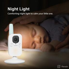 img 1 attached to 👶 Nannio Hero3 Video Baby Monitor Featuring Night Light & Enhanced SEO