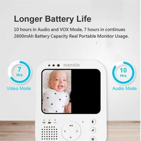 img 3 attached to 👶 Nannio Hero3 Video Baby Monitor Featuring Night Light & Enhanced SEO