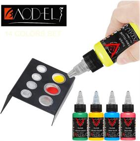 img 1 attached to 💉 Intense and Lasting Tattoo Colors: BAODELI Pigment Bottle for Perfect Personal Care