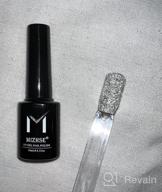 img 1 attached to MIZHSE 8-Color Reflective Glitter Gel Nail Polish Set - Diamond UV LED Soak Off Home Manicure Salon 10Ml review by Travis Showcase