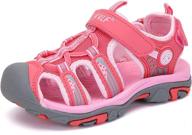 dadawen outdoor closed toe sandals toddler boys' shoes ~ outdoor логотип