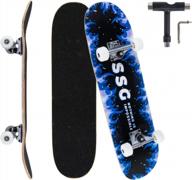 get rolling with jaoul cruiser skateboards - complete 31 inch maple skateboard for kids to adults логотип
