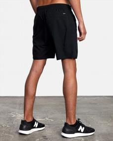 img 2 attached to RVCA Sport Yogger Short Black Men's Clothing